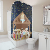 出生・イエズス・マンジャー三賢人シャワー シャワーカーテン (インサイチュ)