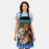 出生 エプロン (着用した状態)