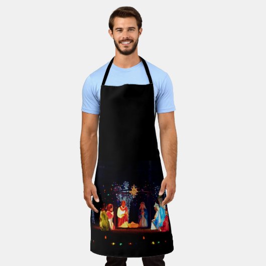 出生 エプロン (着用した状態)