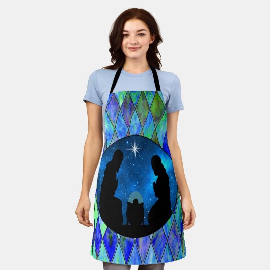 出生 エプロン (着用した状態)