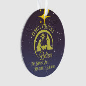 出生 オーナメント (正面)