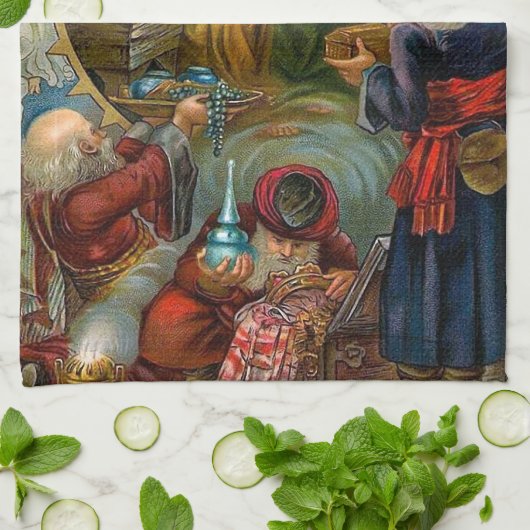 出生 キッチンタオル (折り畳み)