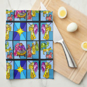 出生 キッチンタオル (四つ折り)