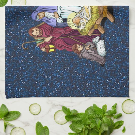 出生 キッチンタオル (折り畳み)