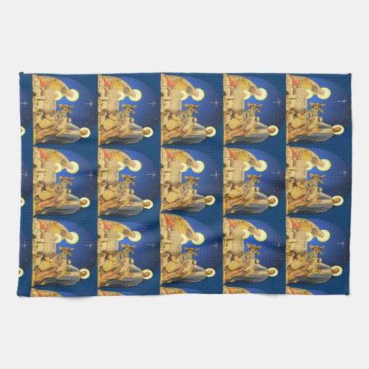 出生 キッチンタオル (横)