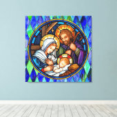 出生 キャンバスプリント (インサイチュ (ウッドフロア))