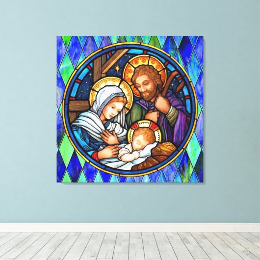 出生 キャンバスプリント (インサイチュ (ウッドフロア))