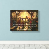 出生 キャンバスプリント (インサイチュ (ウッドフロア))