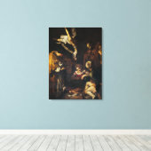 出生 キャンバスプリント (インサイチュ (ウッドフロア))