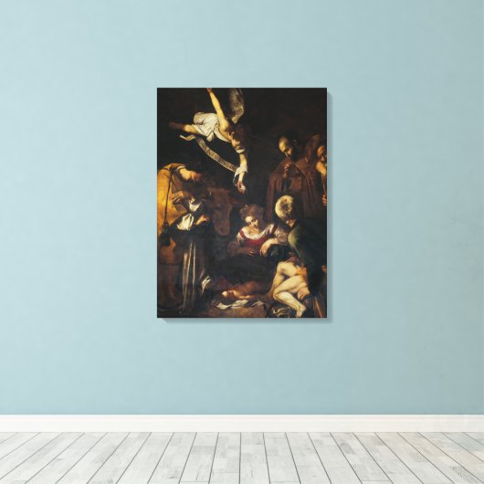 出生 キャンバスプリント (インサイチュ (ウッドフロア))