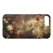 出生 – キリストの誕生 – ホバリング天使 Case-Mate iPhoneケース (裏面(横))