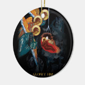 出生-ギリシャ正教のクリスマスのオーナメント セラミックオーナメント (左)