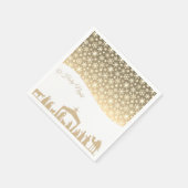 出生 スタンダードカクテルナプキン (角)