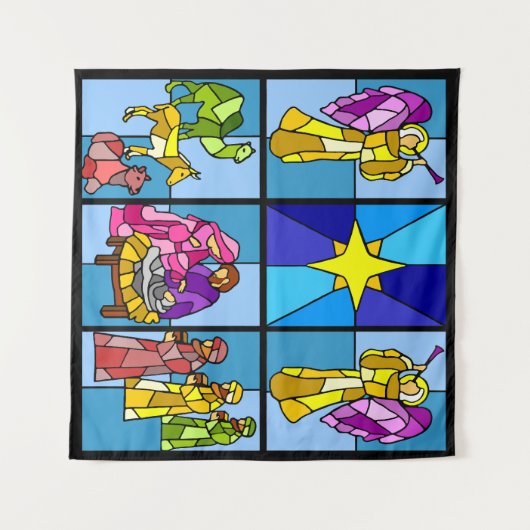 出生 タペストリー (正面(横))