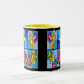 出生 ツートーンマグカップ (中央)