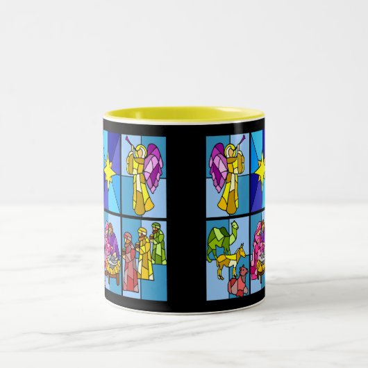 出生 ツートーンマグカップ (中央)