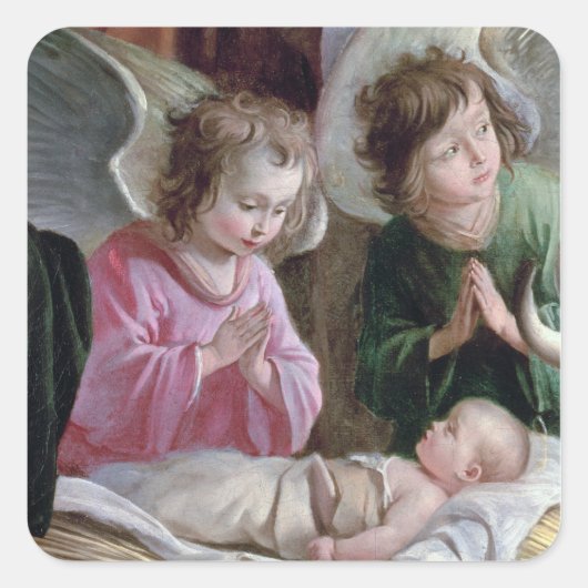 出生、ブクステフデの祭壇から、1400-10 スクエアシール (正面)