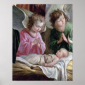 出生、ブクステフデの祭壇から、1400-10 ポスター (正面)