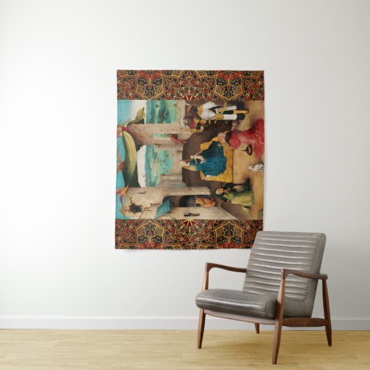 出生，ボッシュ·クリスマスによるマギの崇拝 タペストリー (インサイチュ)