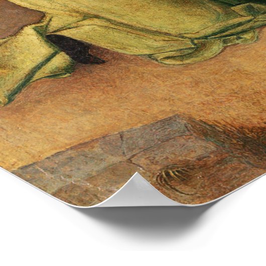 出生、ボッシュ・クリスマスによるマギ崇拝 ポスター (角)