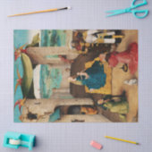 出生、ボッシュ・クリスマスによるマギ崇拝 薄葉紙 (クラフト)