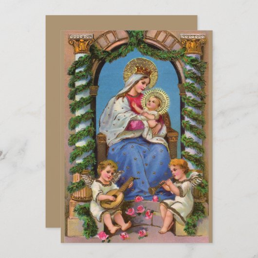 出生(マドンナと子) (正面/裏面)