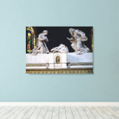 出生（マーブル） キャンバスプリント (インサイチュ (ウッドフロア))