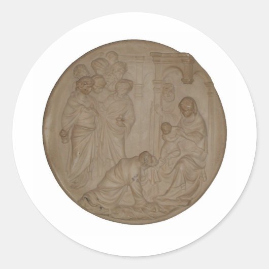 出生 ラウンドシール (正面)