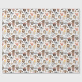 出生 ラッピングペーパー (フラット)