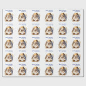 出生 ラッピングペーパー (フラット)