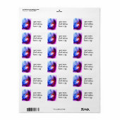 出生 ラベル (フルシート)