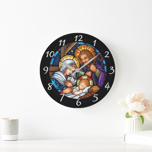 出生 ラージ壁時計 (ホーム)