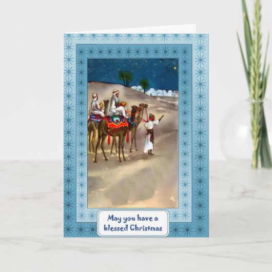 出生、宗教的なクリスマスカード シーズンカード (正面)