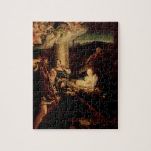 出生-神聖な夜- Correggio -ルネサンス ジグソーパズル