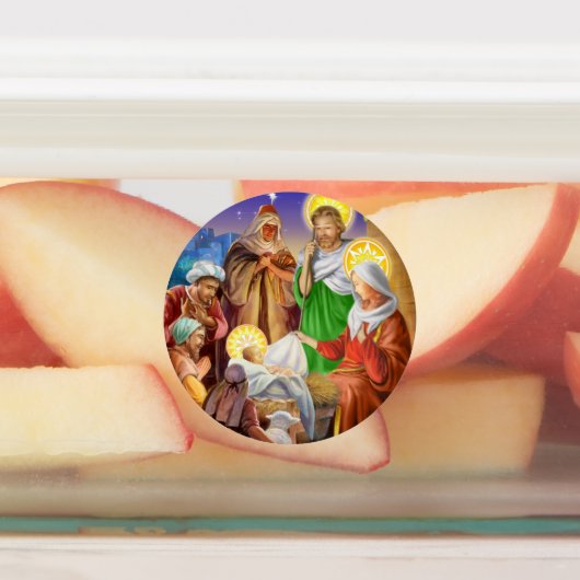 出生、聖なる夜 ラベル (貼付)