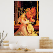 出生，音楽を作る天使 – クリスマスの魔法 ポスター (キッチン)