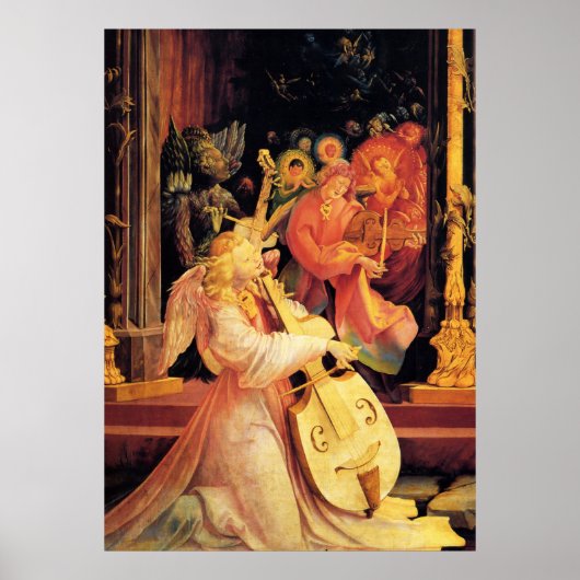 出生，音楽を作る天使 – クリスマスの魔法 ポスター (正面)