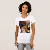 出生,音楽を作る天使 – クリスマスの魔法 Tシャツ (正面フル)