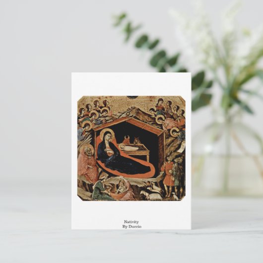 出生(Duccio) ポストカード (スタンド正面)