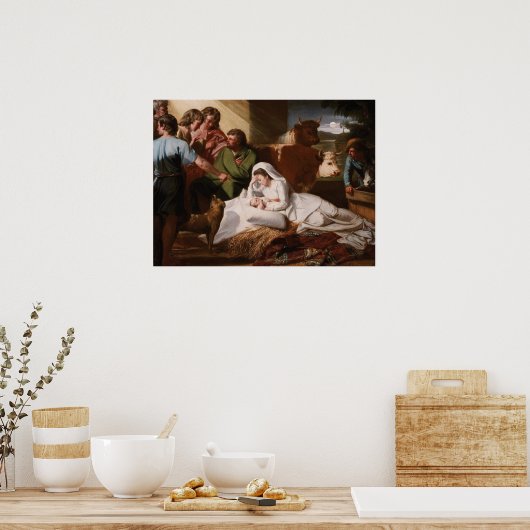 出生- John Singleton Copley ポスター (キッチン)