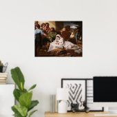 出生- John Singleton Copley ポスター (ホームオフィス)