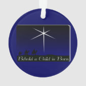 出生A子生まれ オーナメント (裏面)