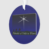 出生A子生まれ オーナメント (正面)