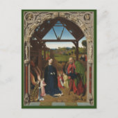 出生c.1450 |ブルービーチソング™はがき ポストカード (正面)