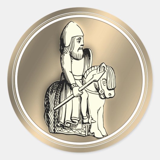 出産お知らせ 新生児 小さな足  ゴールドシール ラウンドシール (正面)