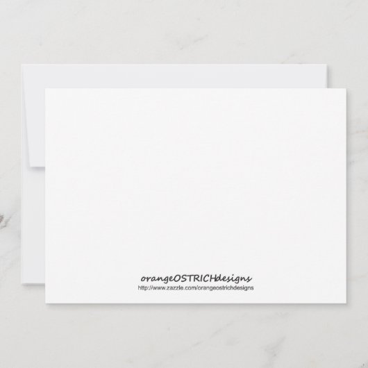 出産の発表男の赤ちゃん 案内状 (裏面)