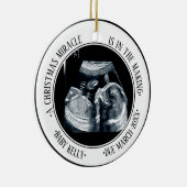 出産予定日の発表 セラミックオーナメント (右)