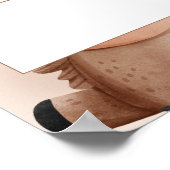 出産予定日を推定する ポスター (角)