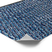 出産予定日カレンダー 赤ちゃん女の子 ポスター (角)