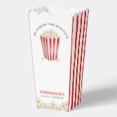 出産前のお祝い ポップコーン フェイバーボックス (裏面)